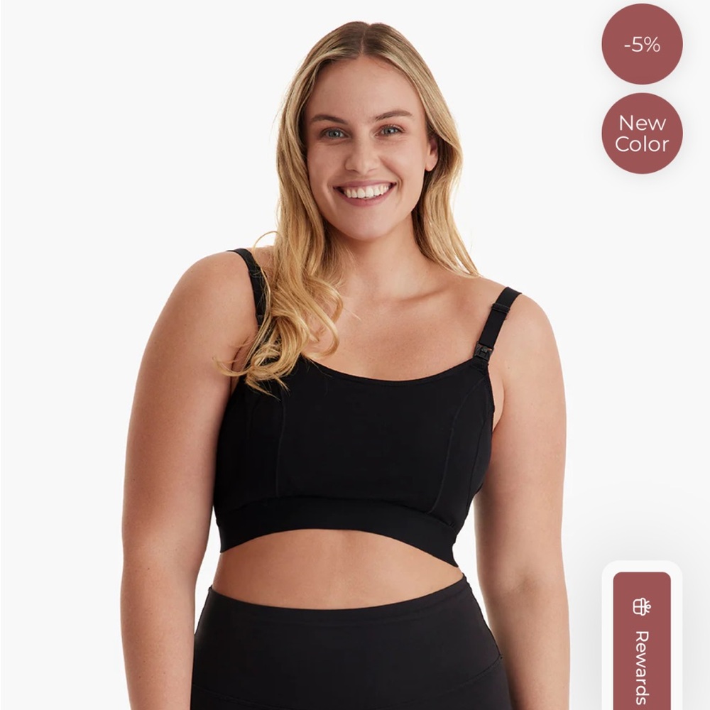 Elegant Black Sports Bra for Women